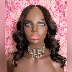 16 Inch Wig 100% Raw Indian Hair